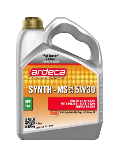 Моторное масло Ardeca SYNTH-MS 5W30, 5л